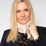 BC Dell needledrop mini scarf warm sand