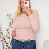 MDC Ingrid longshirt tee rosa scuro