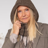 MDC Cleore Teddy balaclava brown