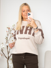 MDC Hibiscus sweatshirt beige