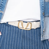 BC Uma belt cream pearl