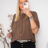 MDC Melodie blouse brown