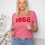 MDC Hertha tee pink/red