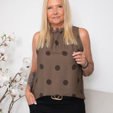 MDC Lucina top brown