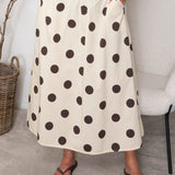 BC BCAbbie skirt creme dot