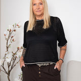 MDC Rowan blouse black