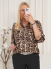 Kaffe KApedra shirt natural leopard