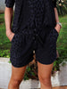 Liberté Alma shorts dark grey leo