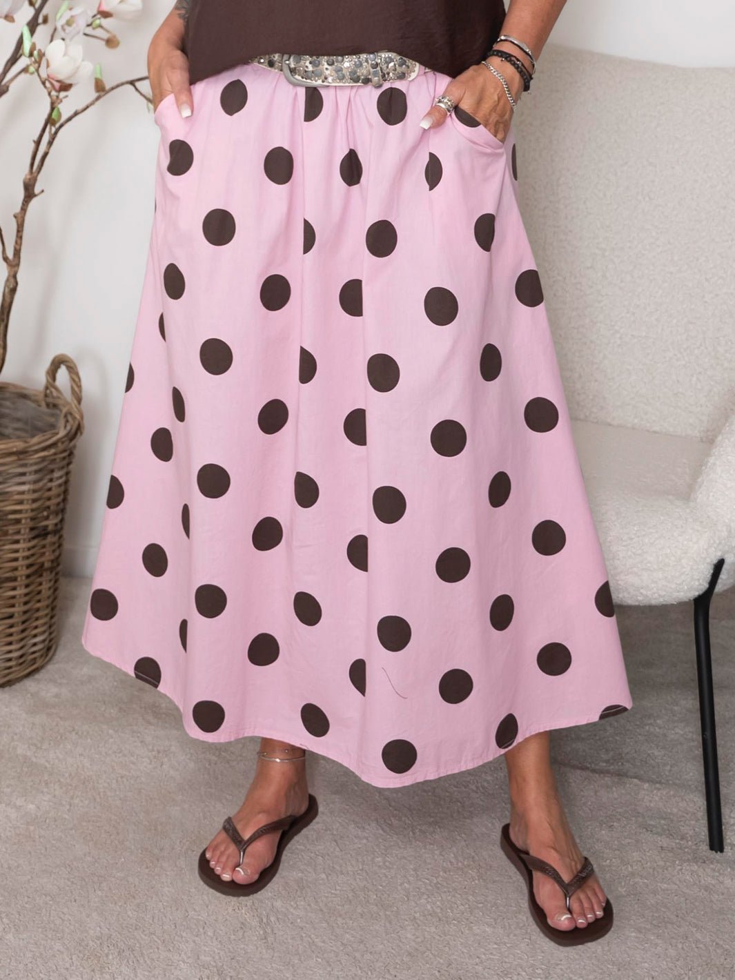 BC BCAbbie skirt rose dot - Online-Mode