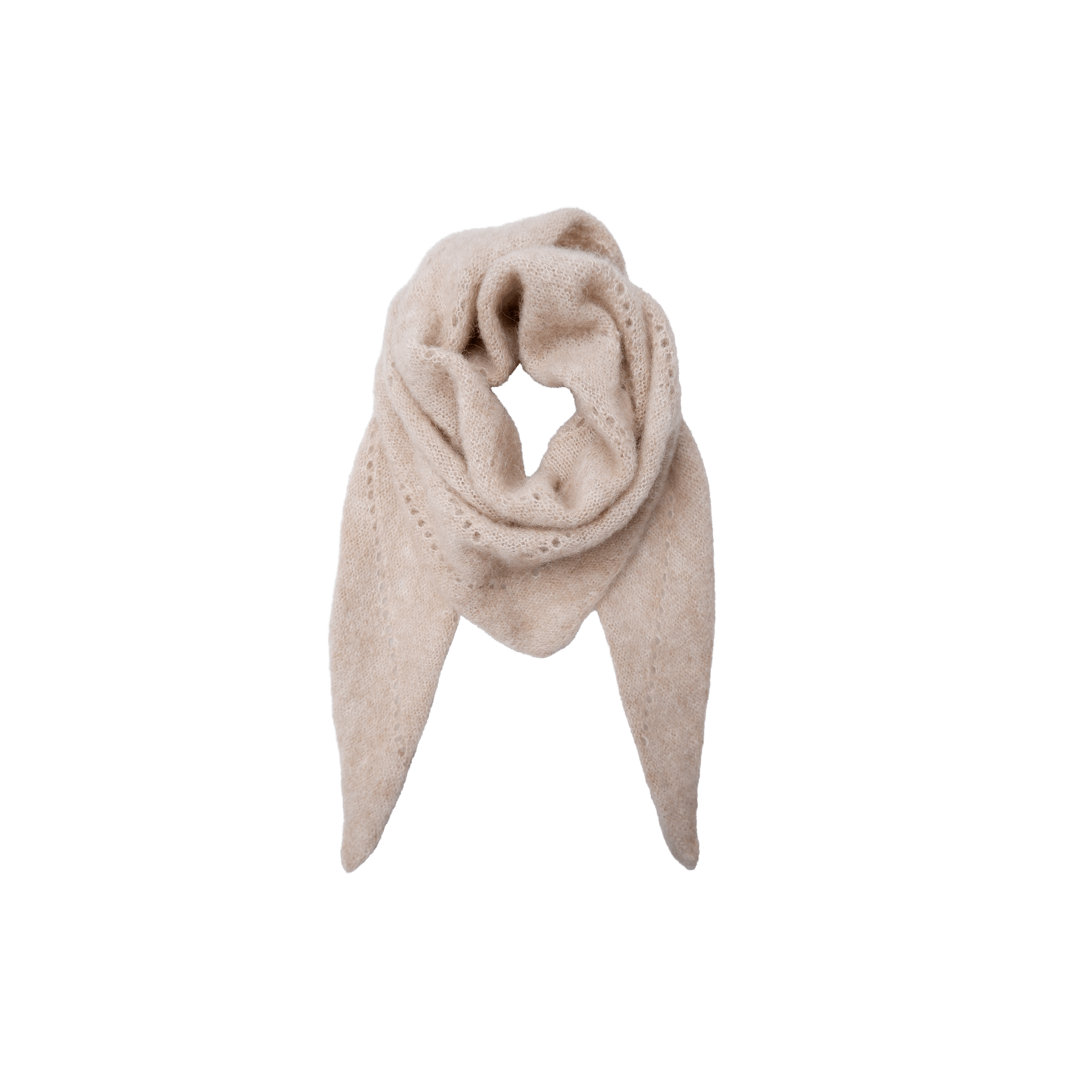 BC Dell knitted mini scarf natural - Online-Mode