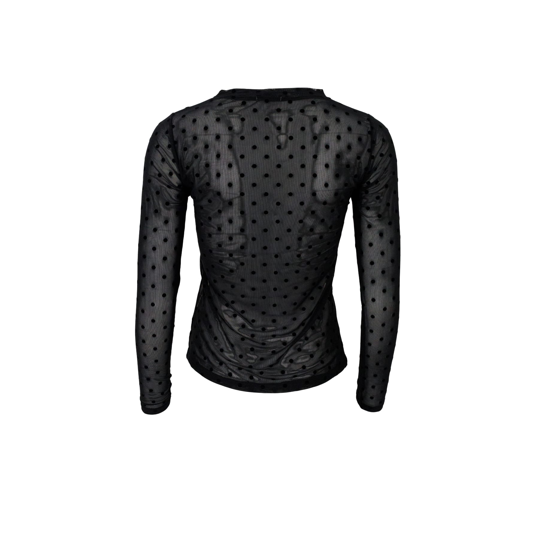 BC Jennie dotted mesh blouse black - Online-Mode