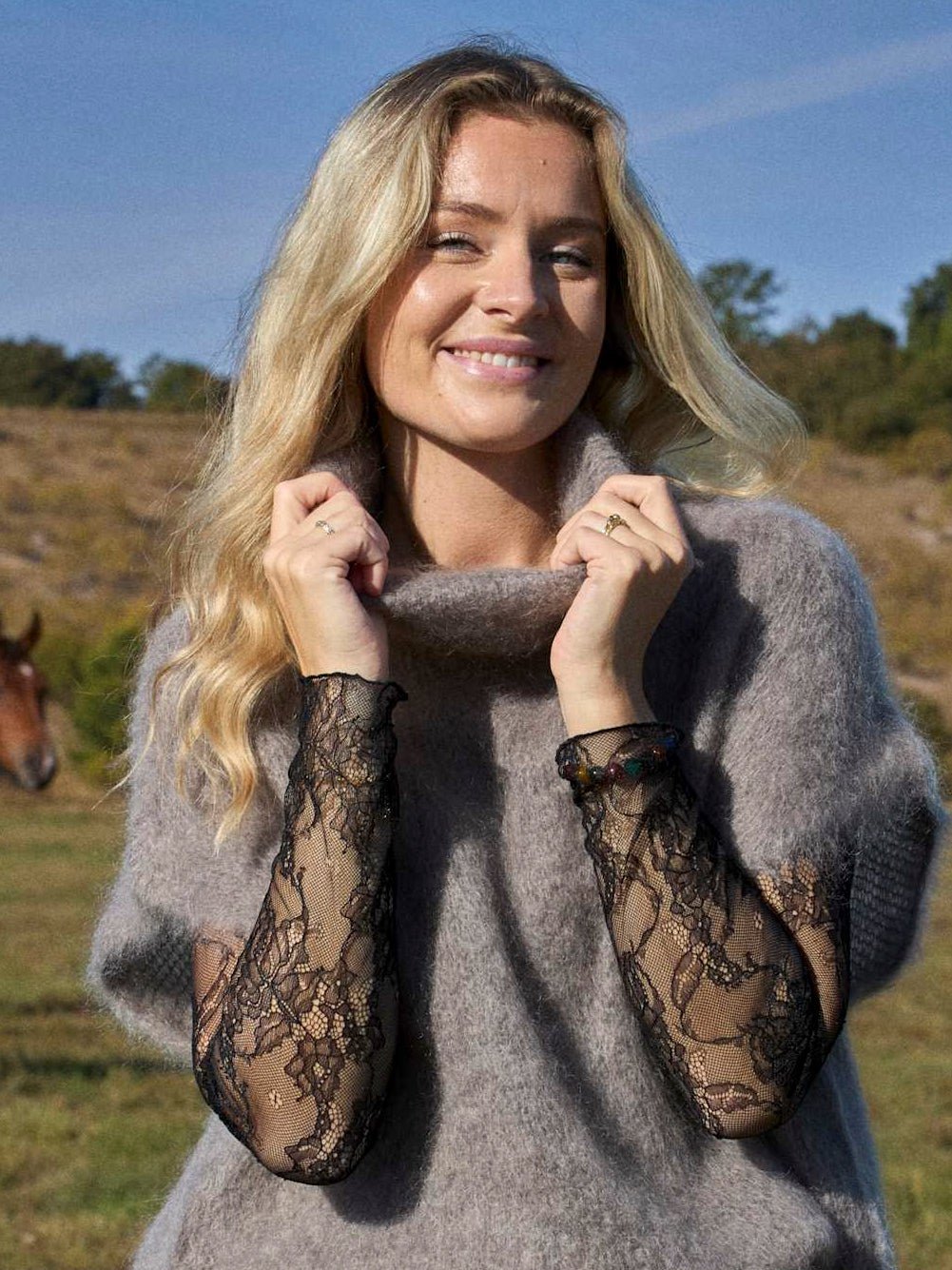 BC Lara lace blouse black - Online-Mode