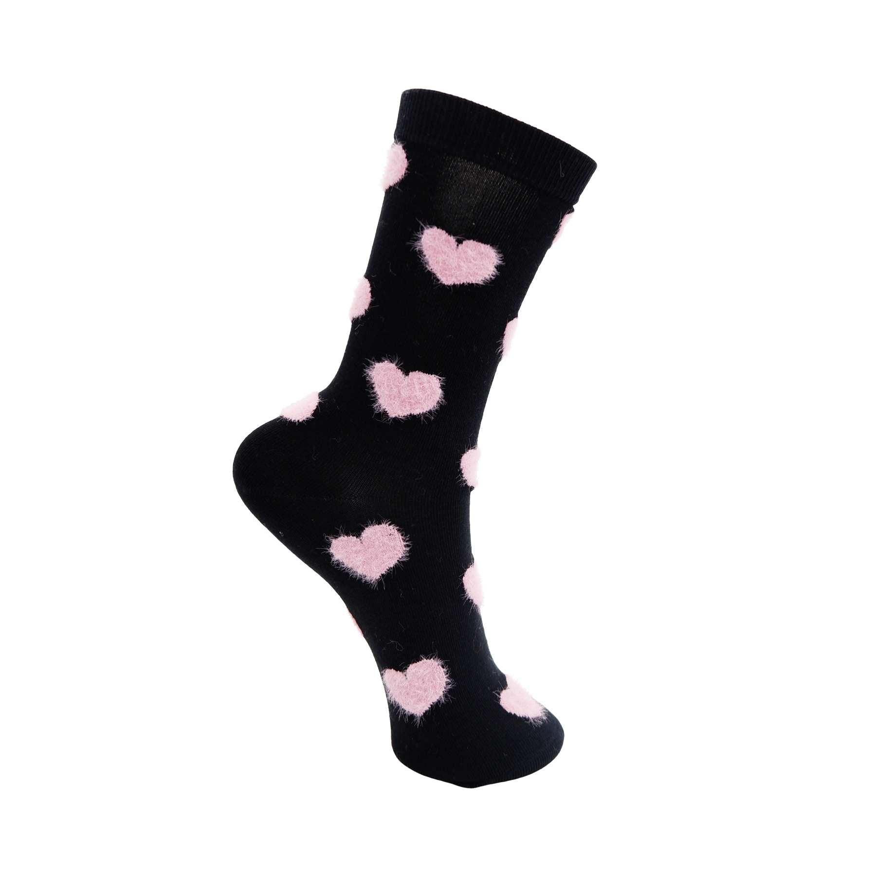 BC Mayline heart sock black - Online-Mode