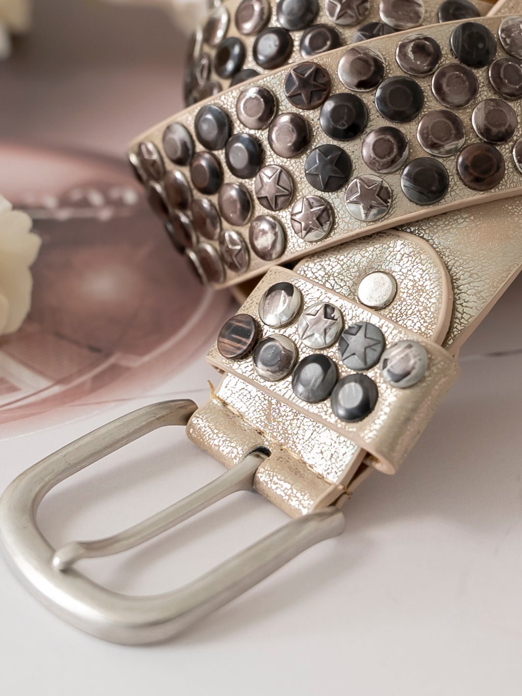 Cahmille bælte gold - Online - Mode