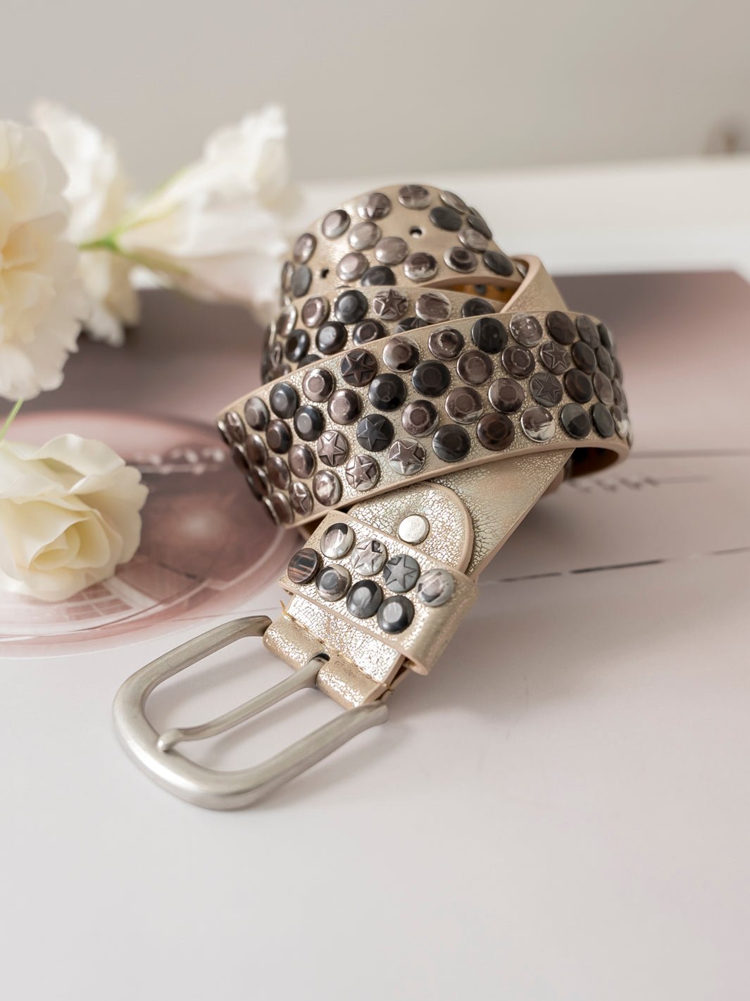 Cahmille bælte gold - Online - Mode