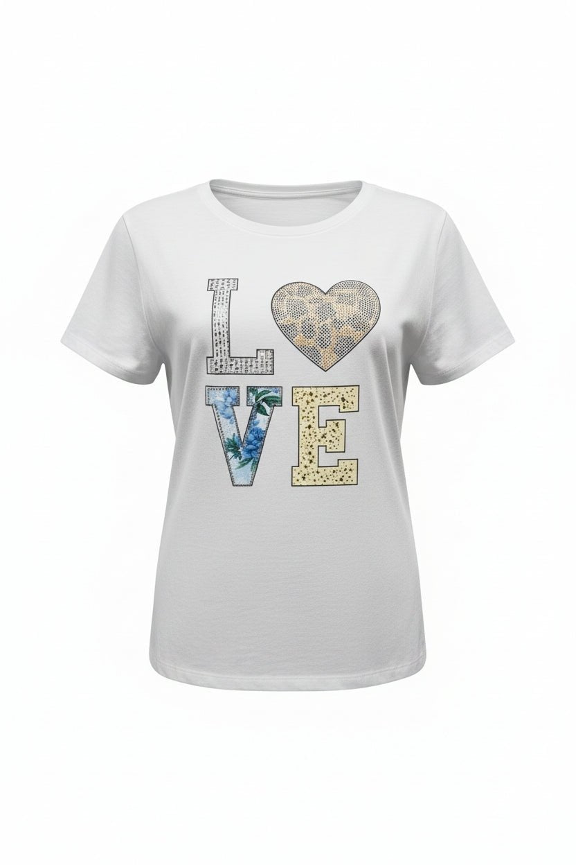 Chisa Love tee white - Online-Mode