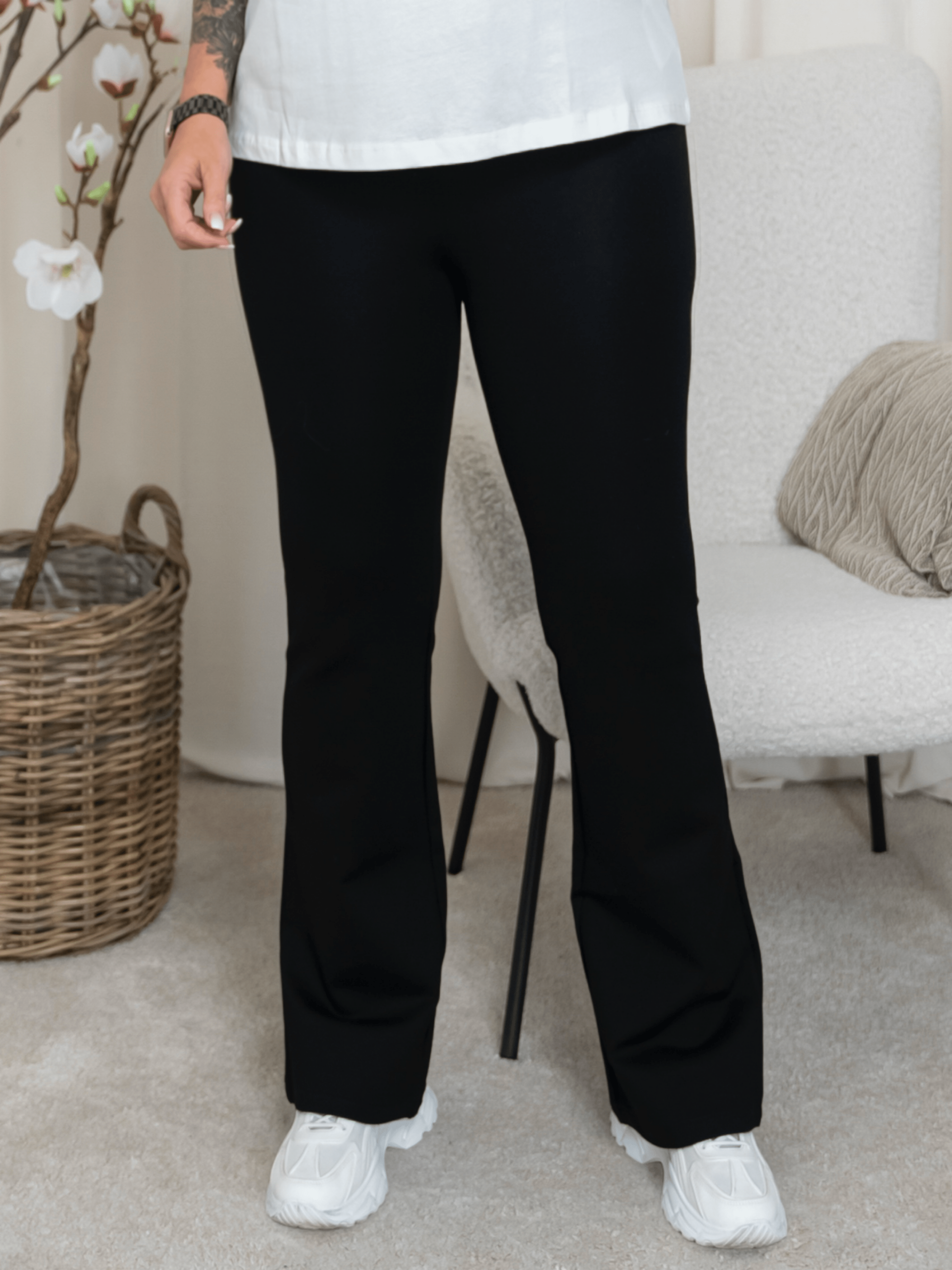City black flared pants black - Online - Mode