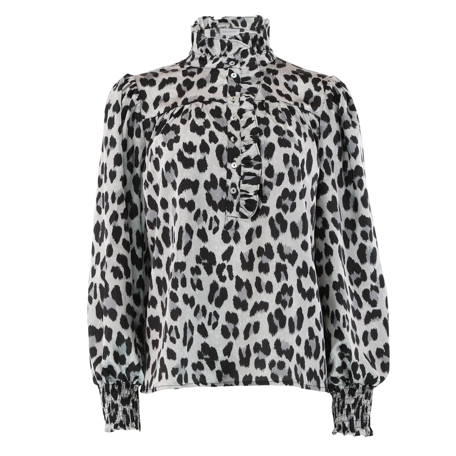 Continue Ariana bluse leo grey - Online - Mode