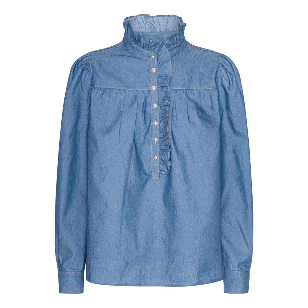 Continue Ariana chambre LS blouse - Online - Mode