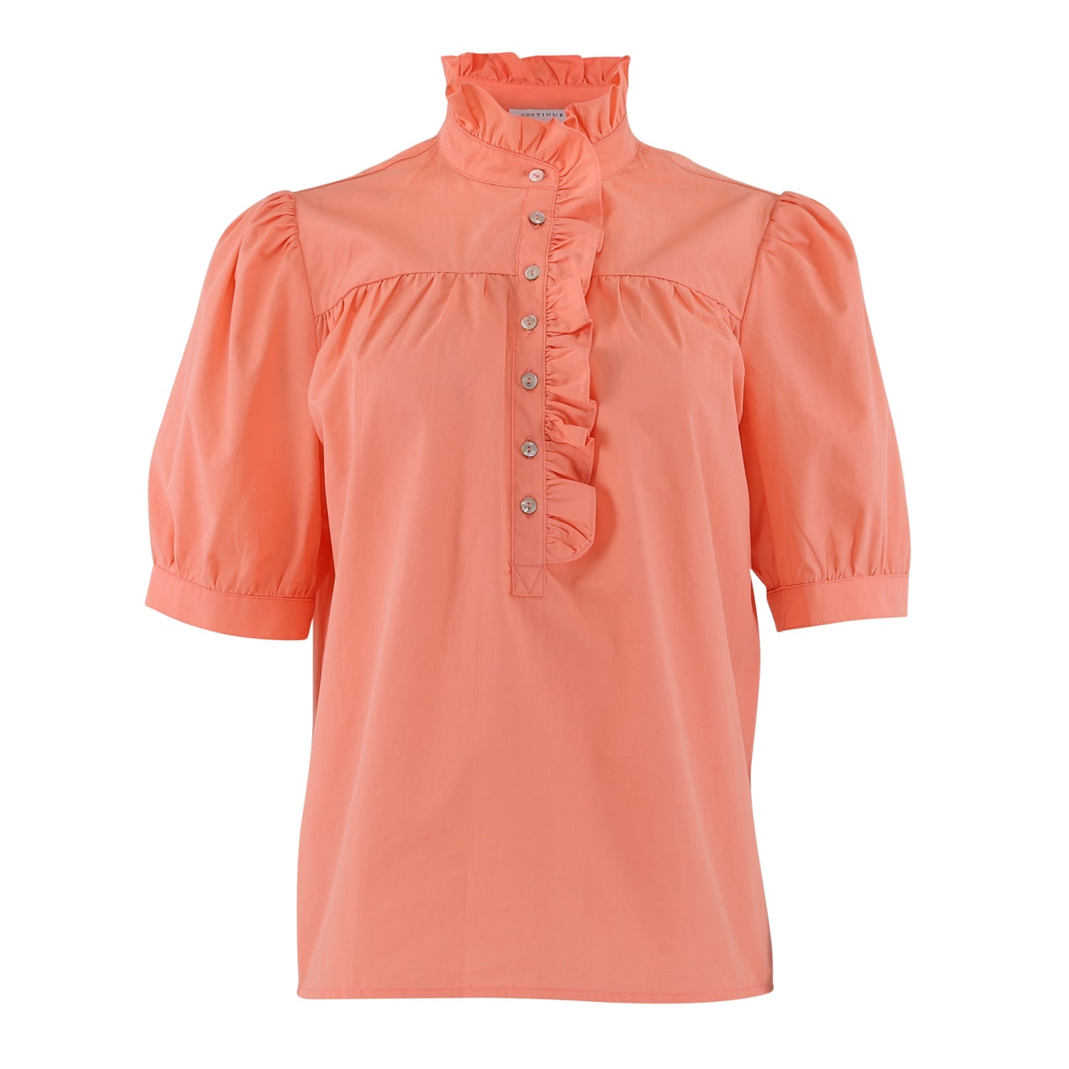 Continue Ariana SS poplin coral - Online - Mode