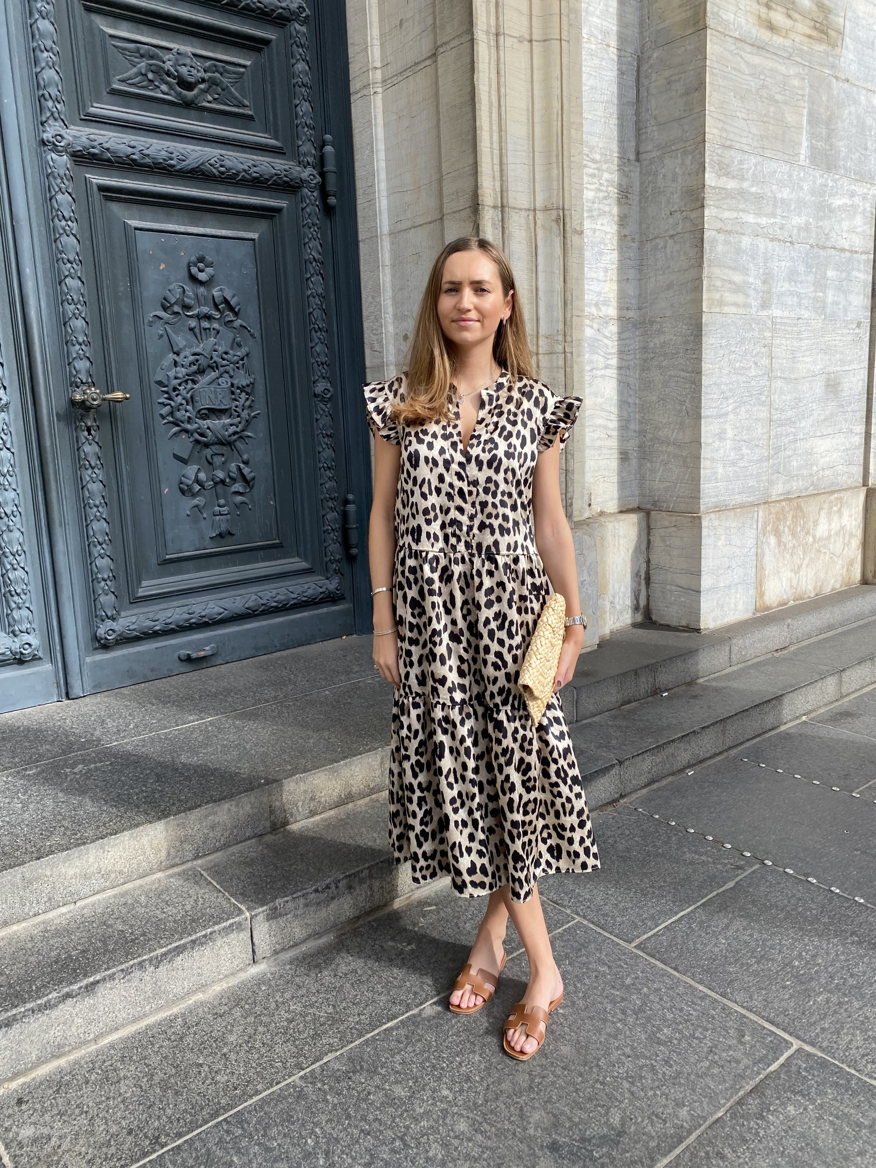 Continue Bea long dress leo - Online - Mode