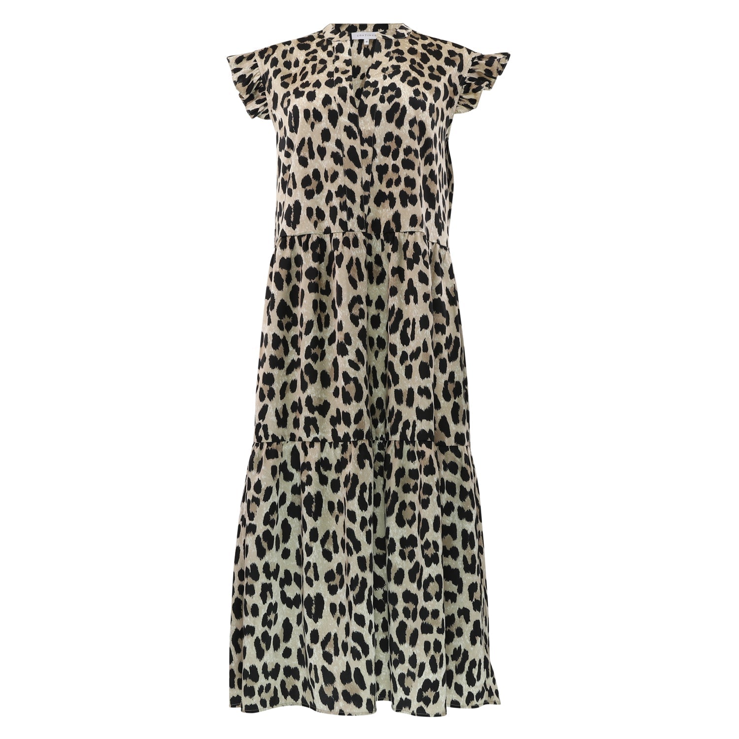 Continue Bea long dress leo - Online - Mode