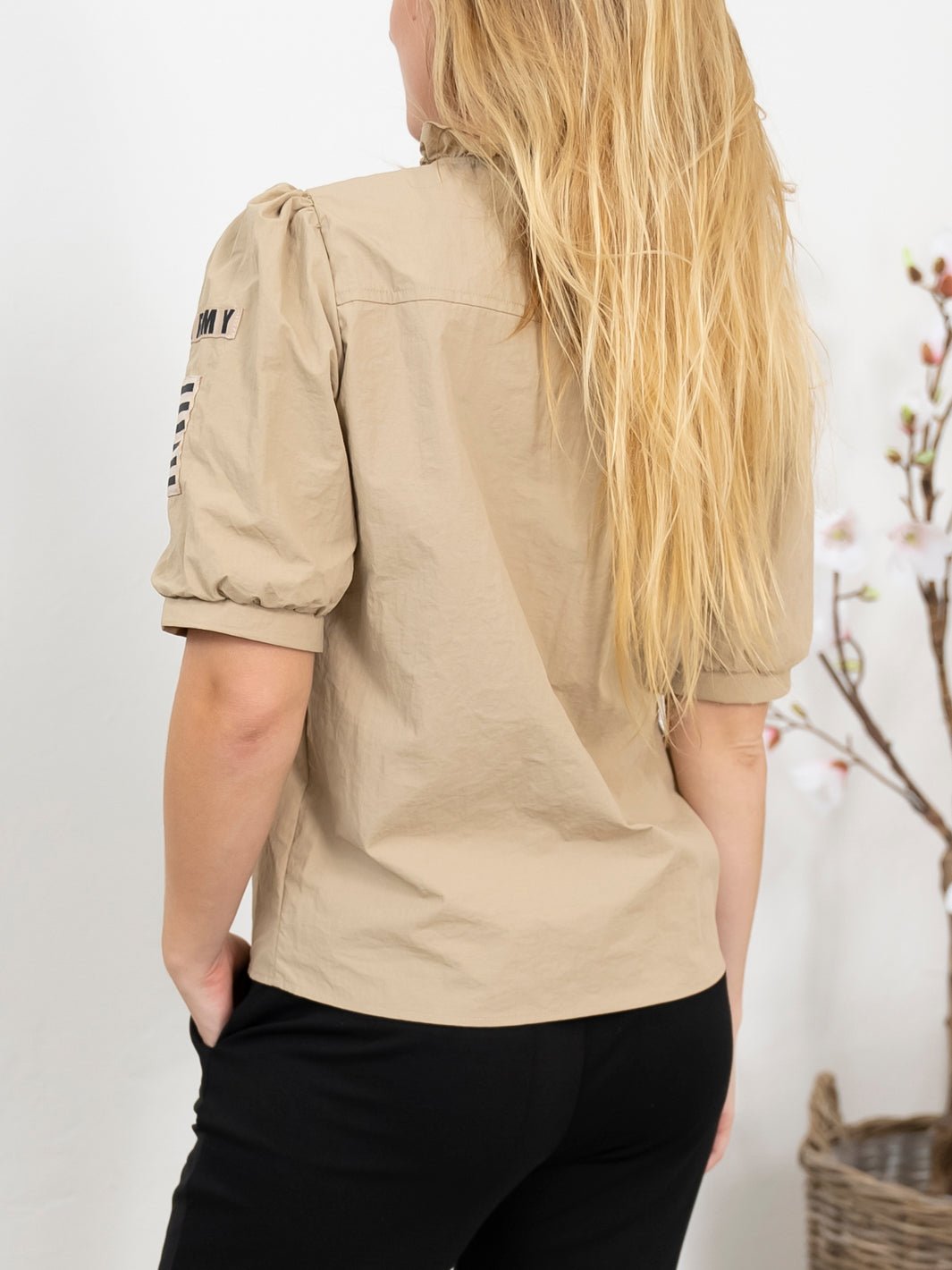 Continue Mili SS shirt sand - Online - Mode
