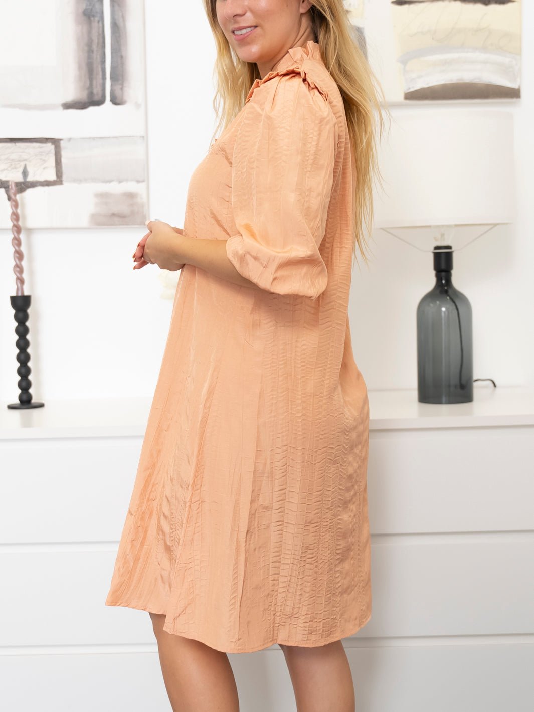 Continue Pauline dress abricos - Online - Mode