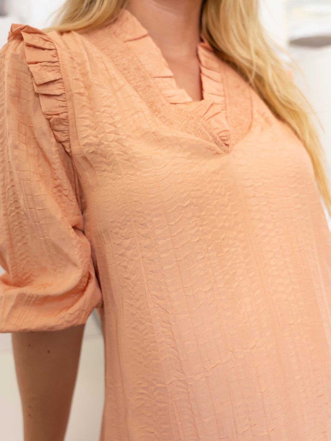 Continue Pauline dress abricos - Online - Mode