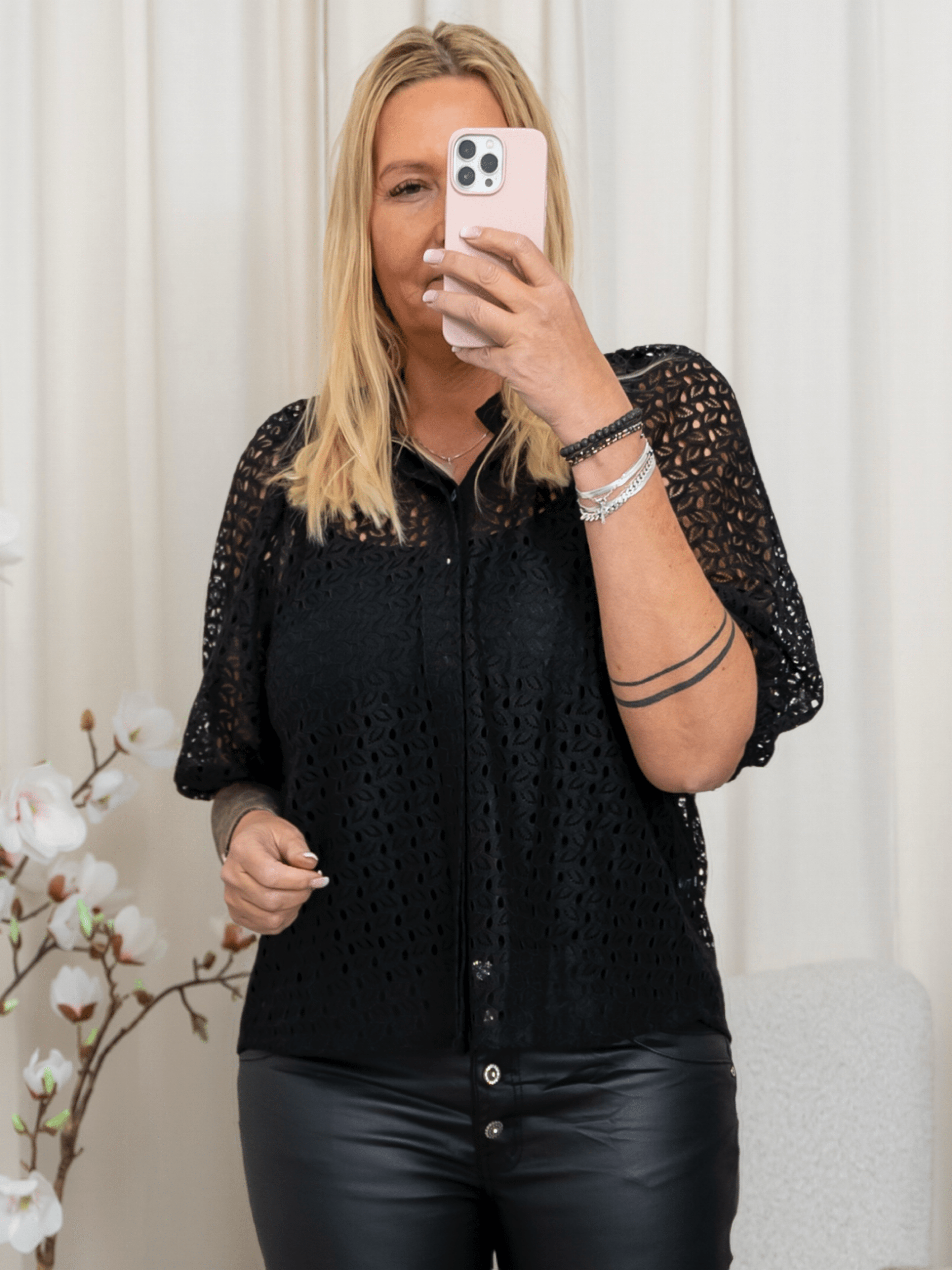 Continue Sia blouse black - Online - Mode