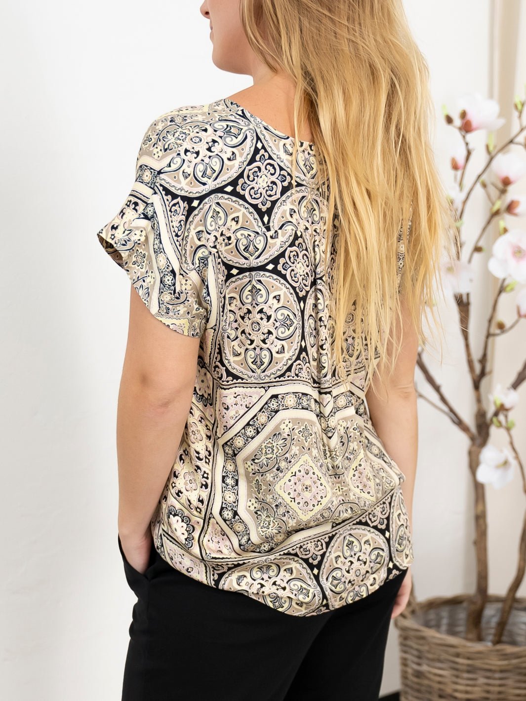 Culture CUAgna Dittemarie capsleeve sand tile - Online - Mode