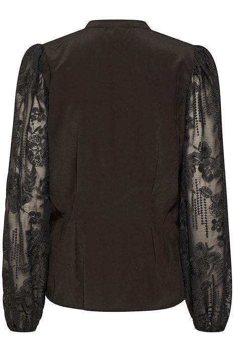 Culture CUasmine lace shirt black - Online - Mode