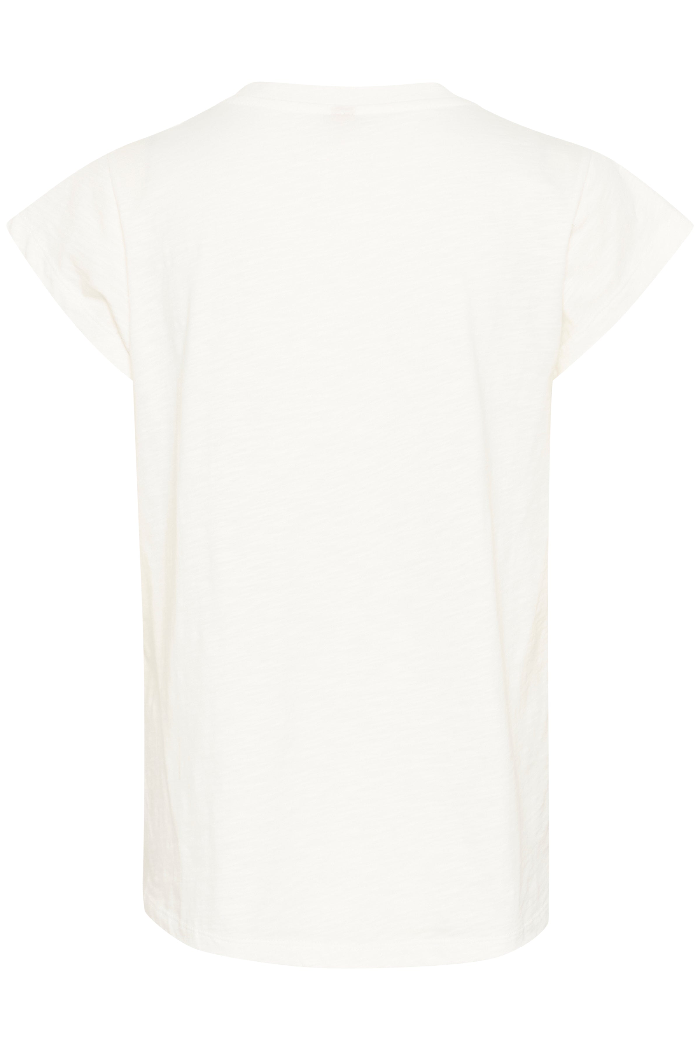 Culture CUflori Biana t - shirt white/brown floral - Online - Mode
