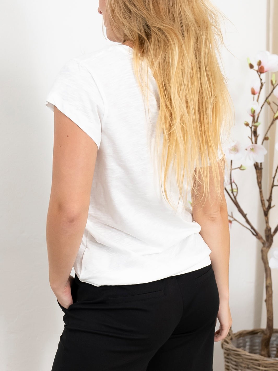 Culture CUflori Biana t - shirt white/brown floral - Online - Mode