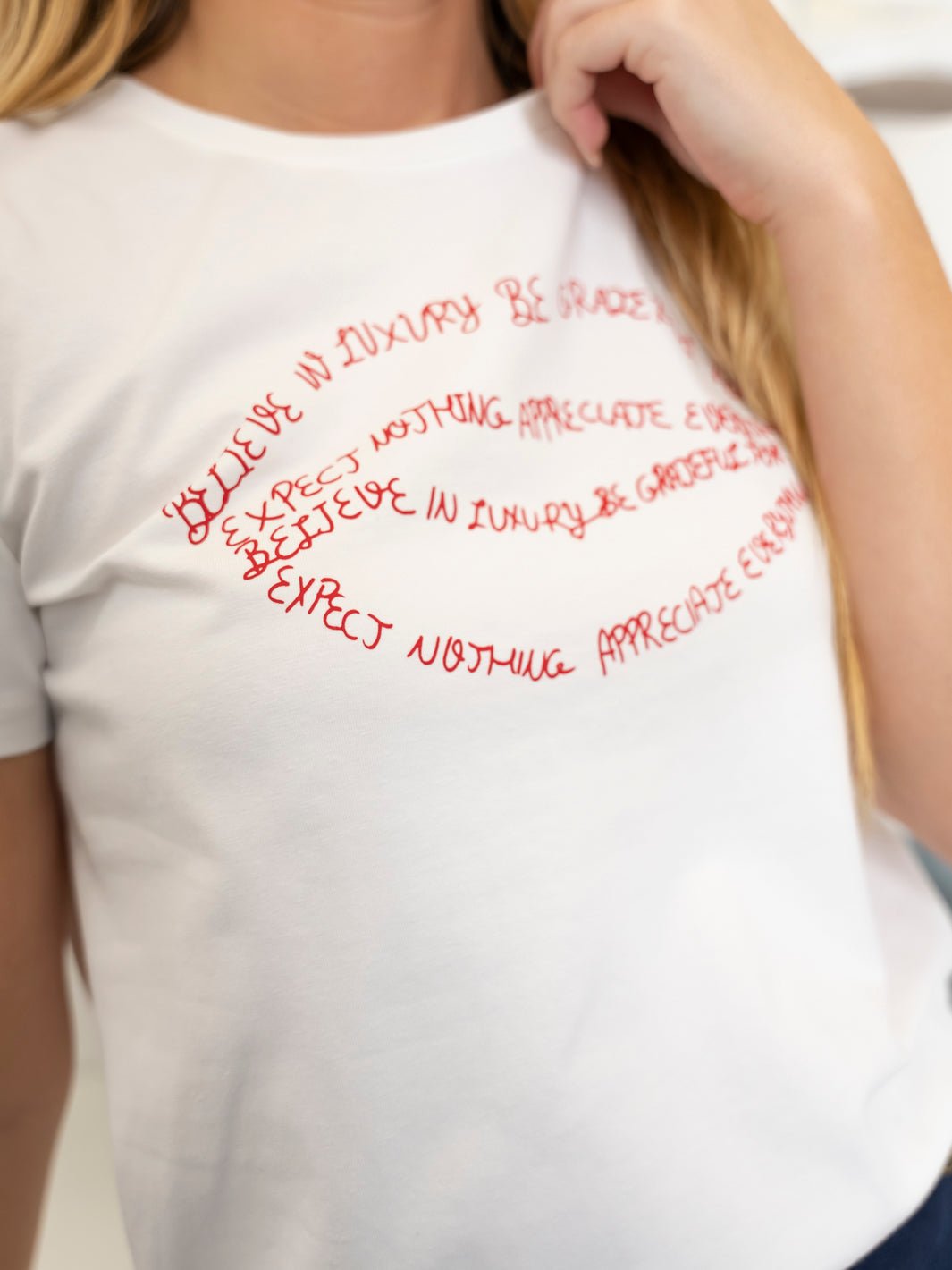 Culture CUgith lips t - shirt spring gardenia - Online - Mode