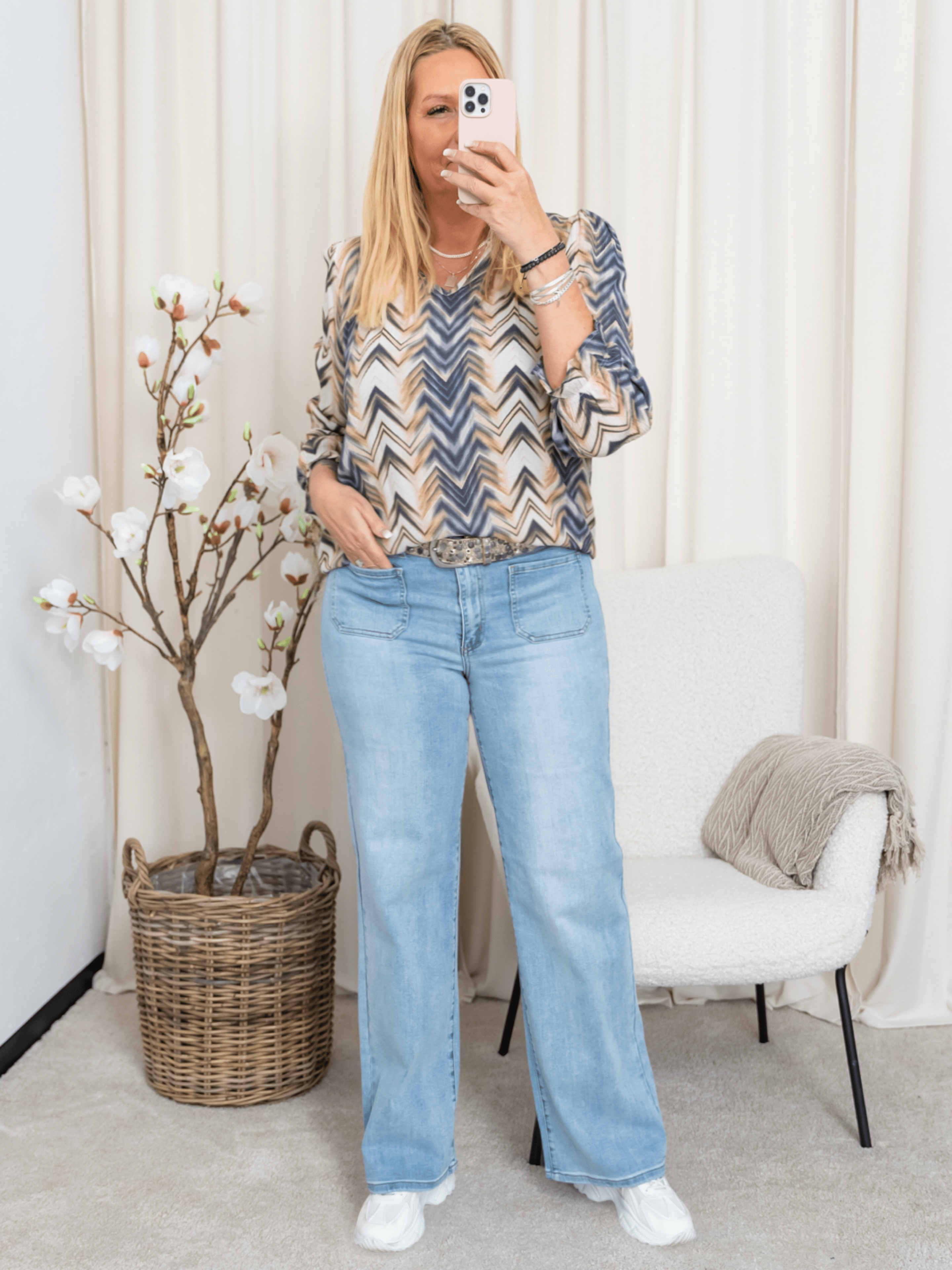 Daili shirt 02 blue - Online - Mode