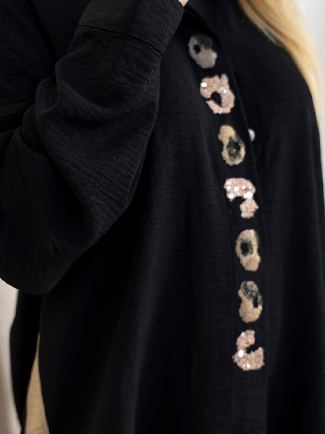 Dianella golden leo shirt black - Online - Mode