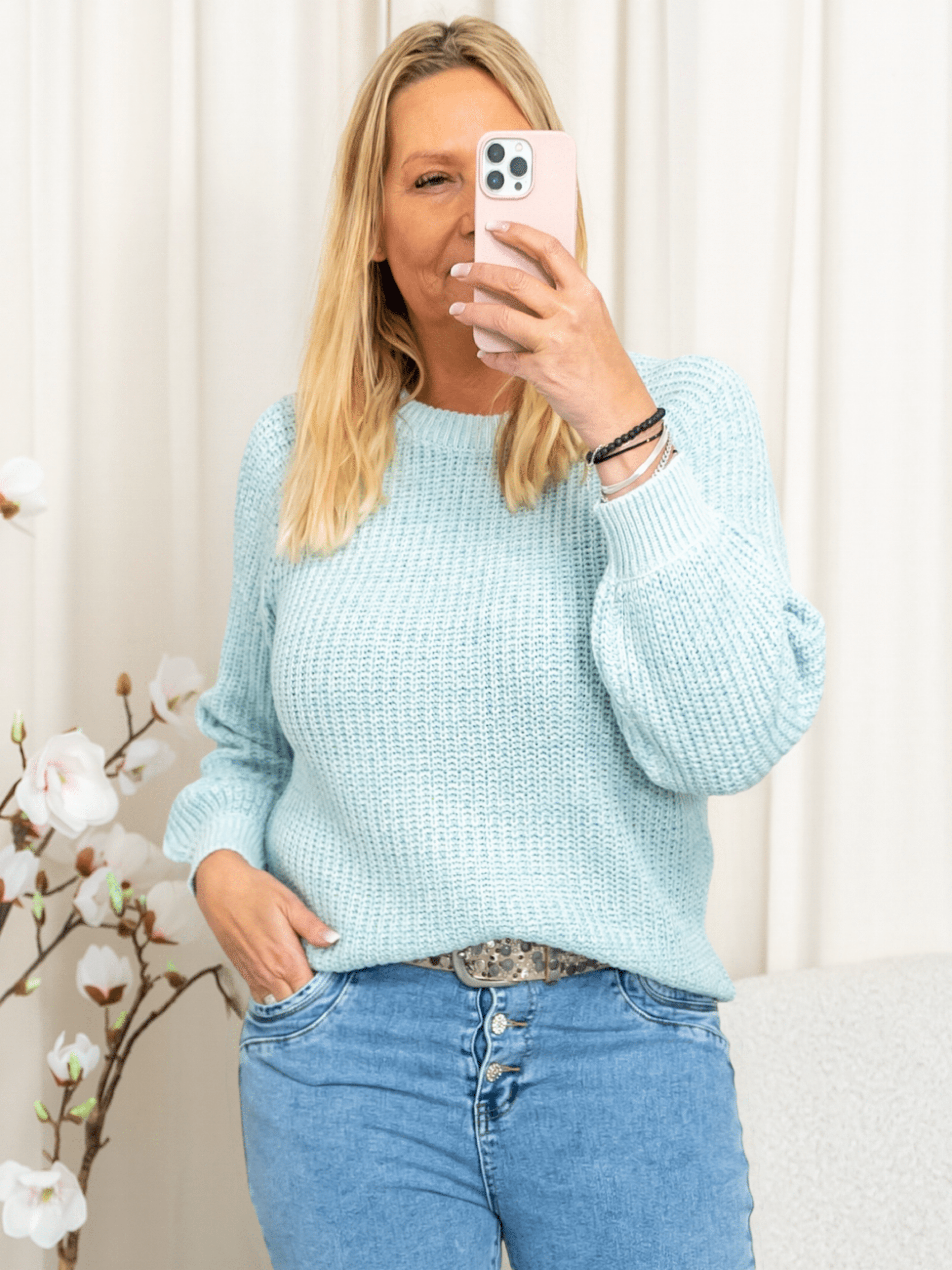 Fransa FRerni pullover 1 aquifer melange - Online - Mode