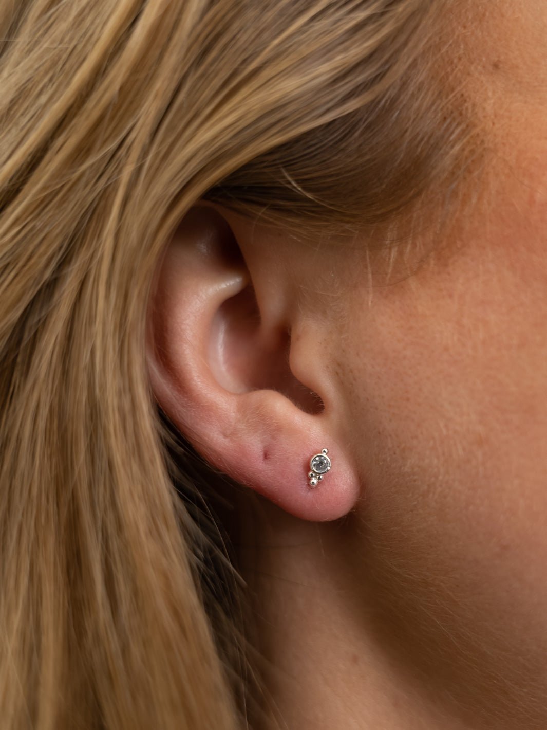 Friihof+Siig Kaia onepiece ørering silver - Online - Mode