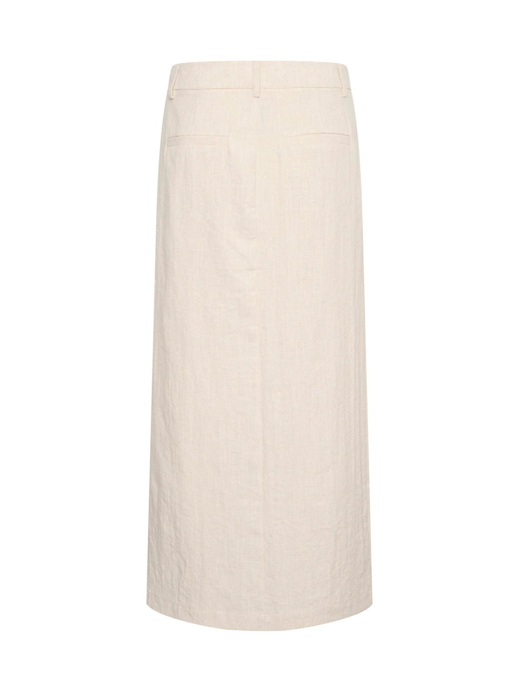 Kaffe KAdaniella HW long skirt feather gray - Online-Mode
