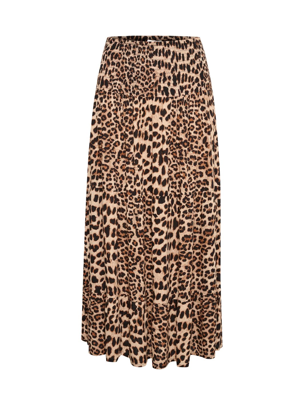 Kaffe KAmaxi smock skirt classic leopard - Online-Mode