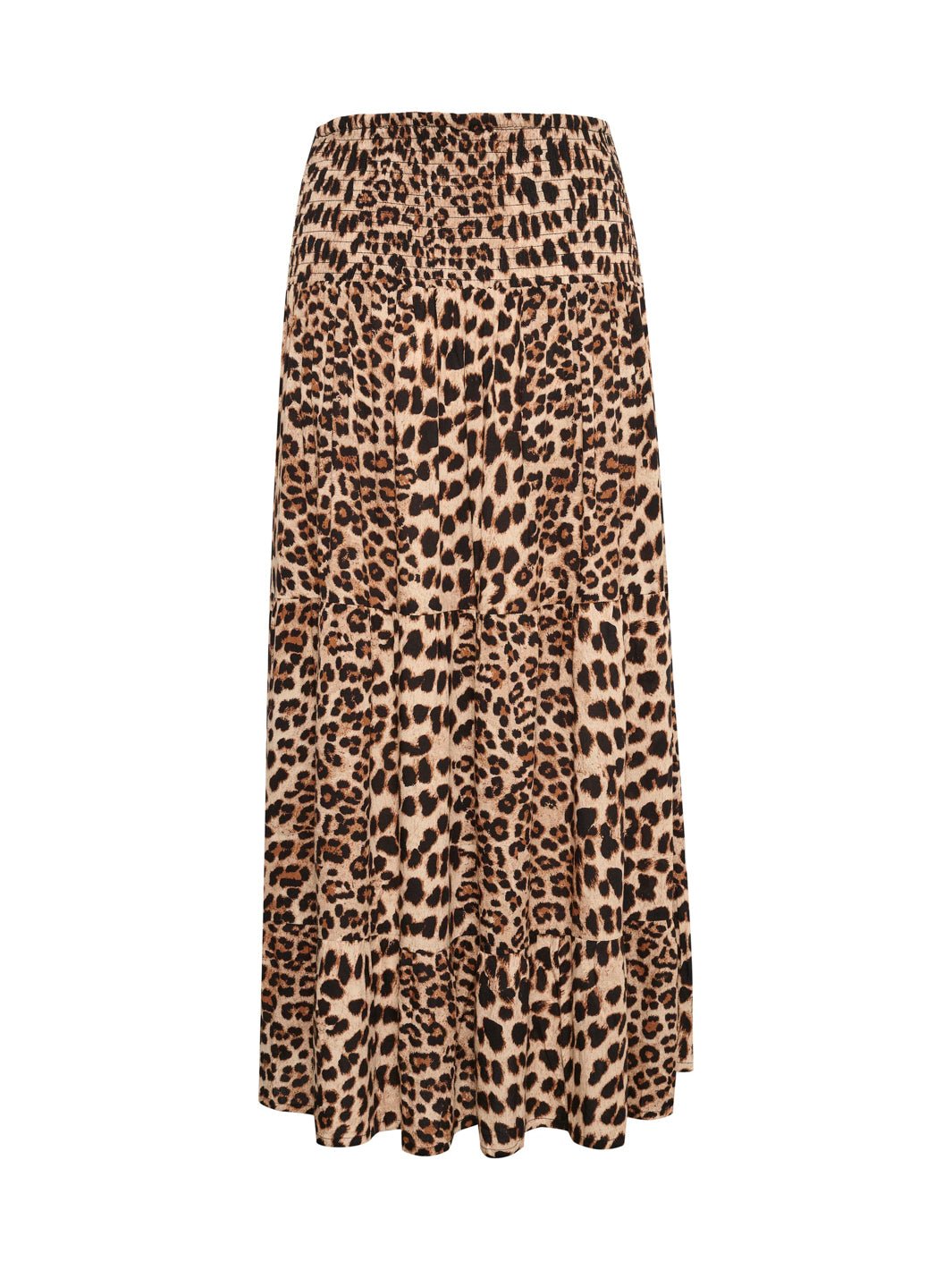 Kaffe KAmaxi smock skirt classic leopard - Online-Mode