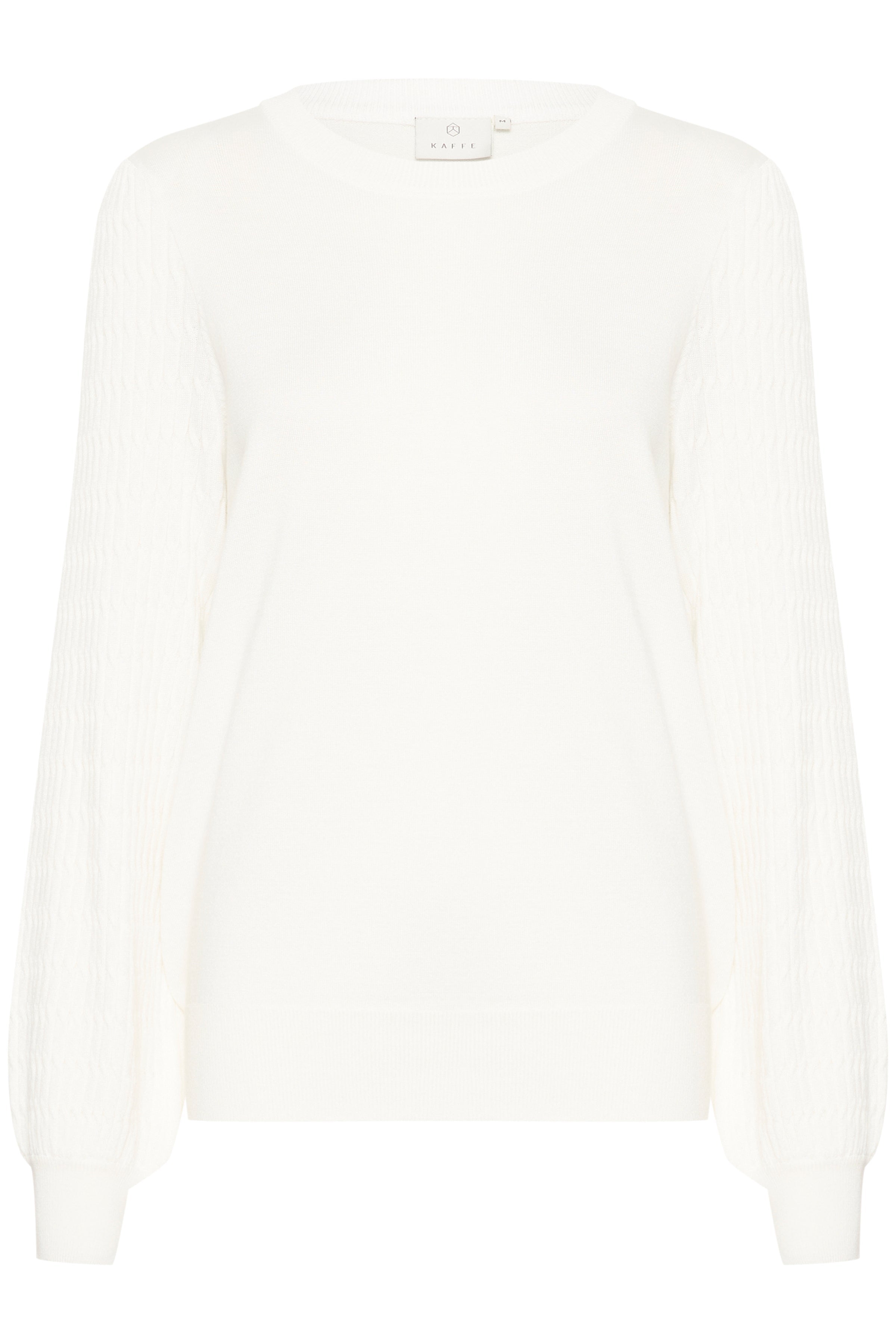 Kaffe KANanna pullover chalk - Online - Mode