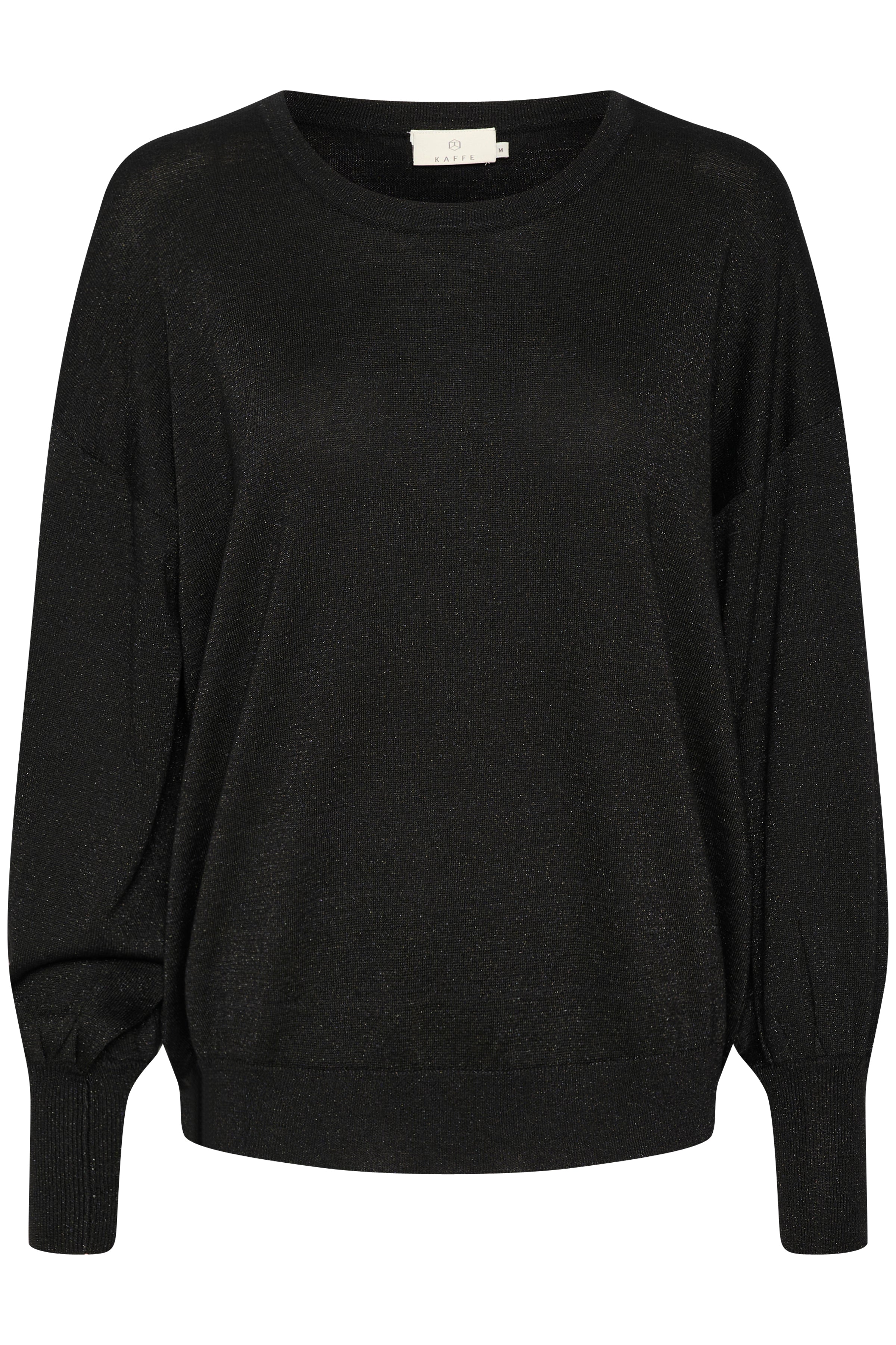 Kaffe KAregina o - neck knit black deep - Online - Mode