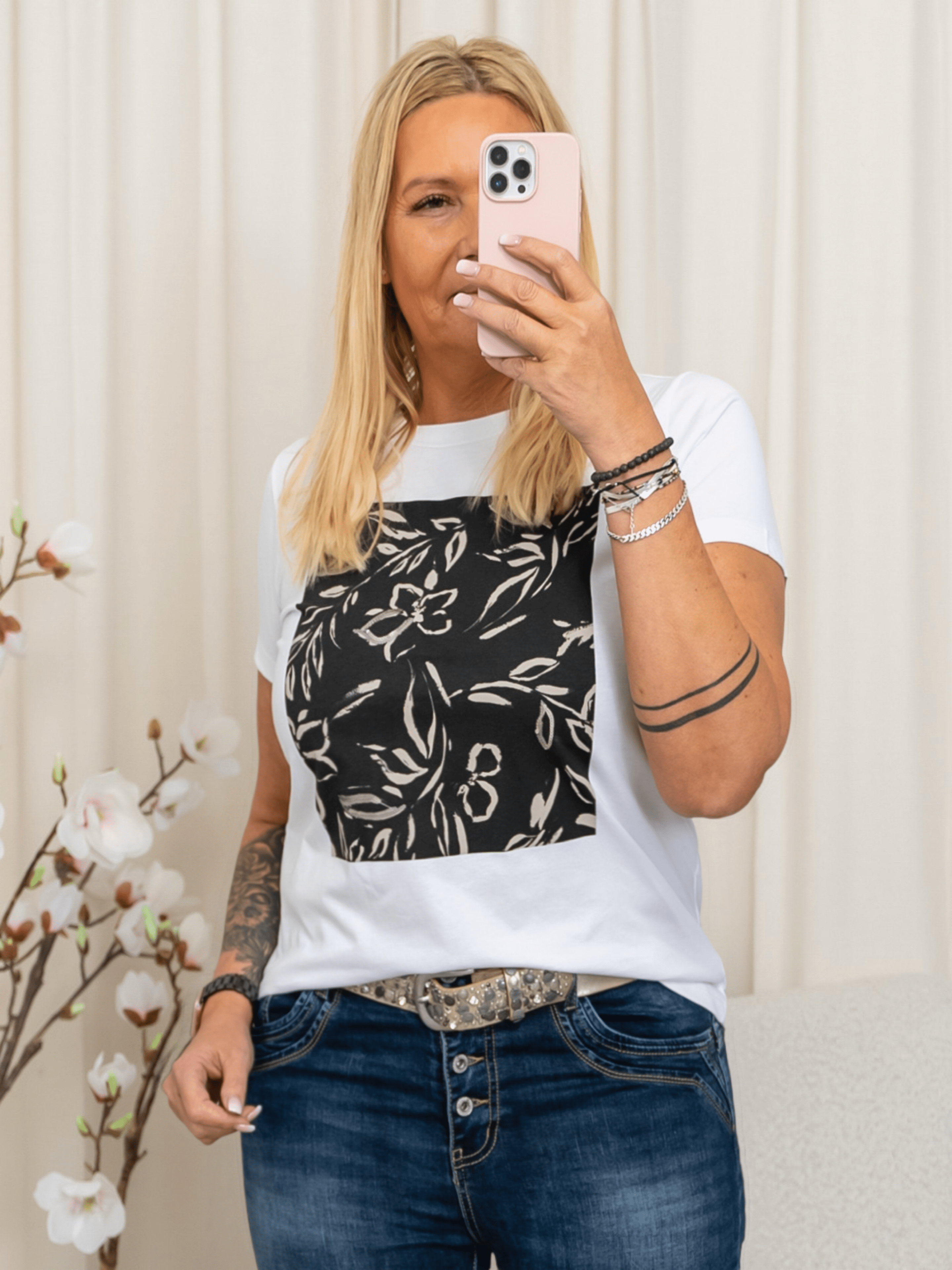 Kaffe KAsandra t-shirt optical white - Online - Mode