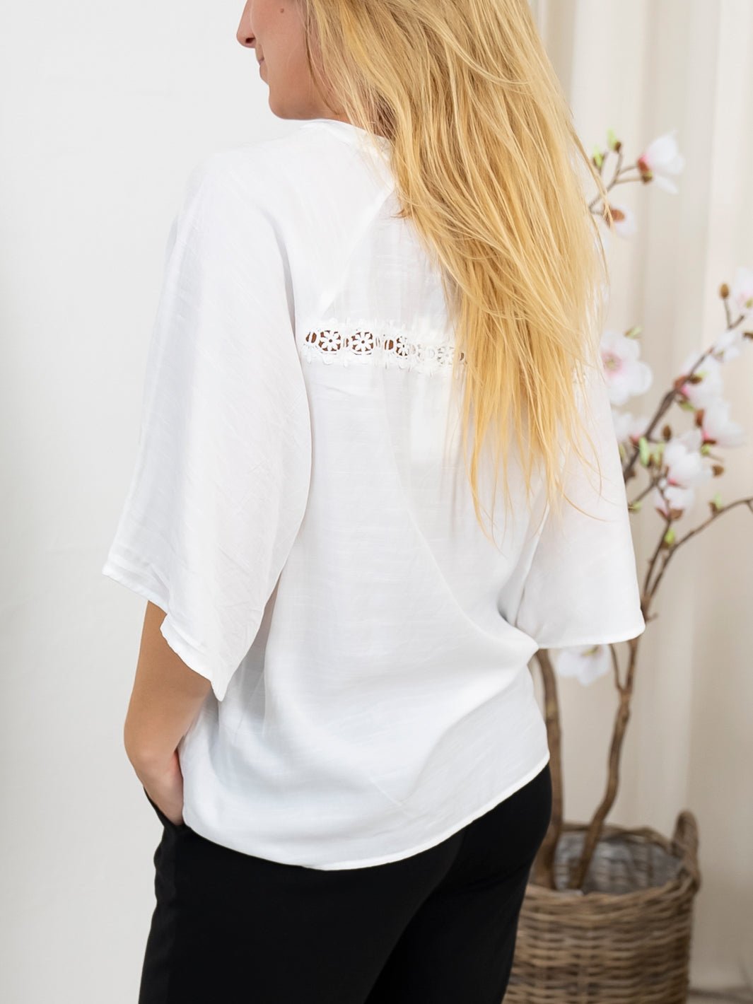Kaffe KATilde blouse chalk - Online - Mode