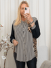 Kalisha shirt black mix
