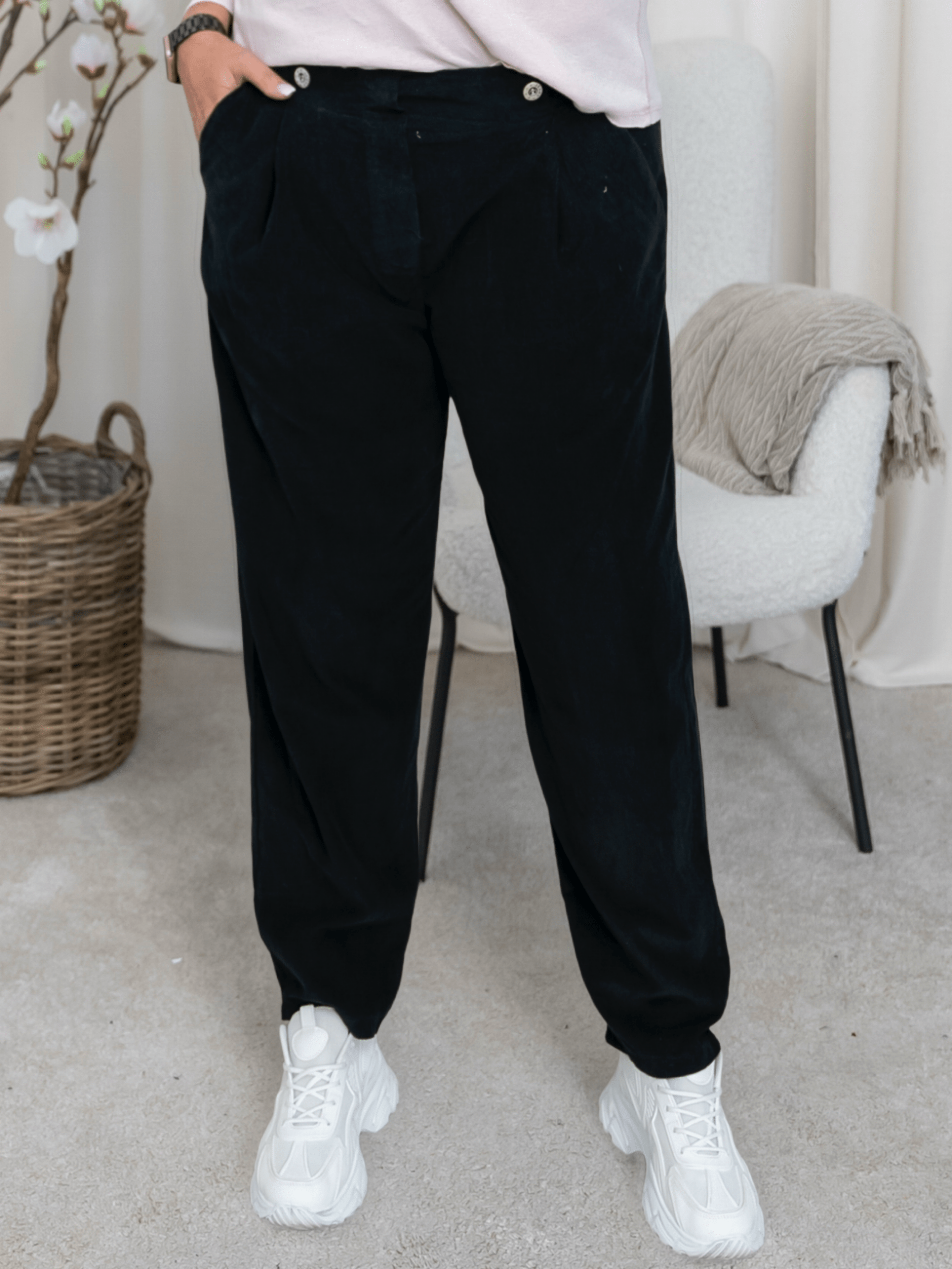 LEV UGE 46/47 Marta du Chateau Genevieve pants black - Online - Mode