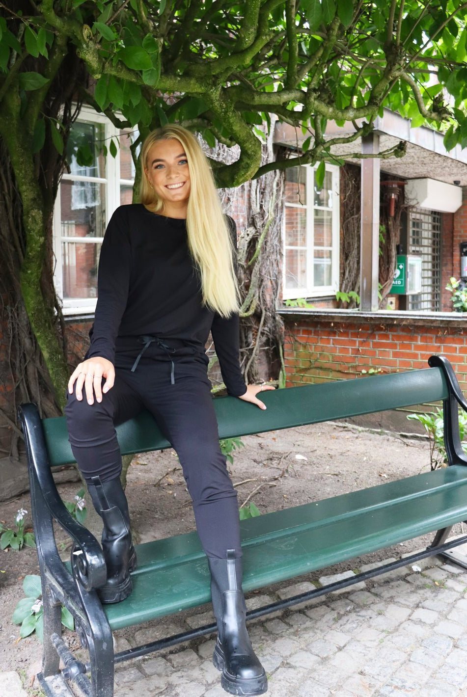 Liberté Alma LS top fleece black - Online - Mode