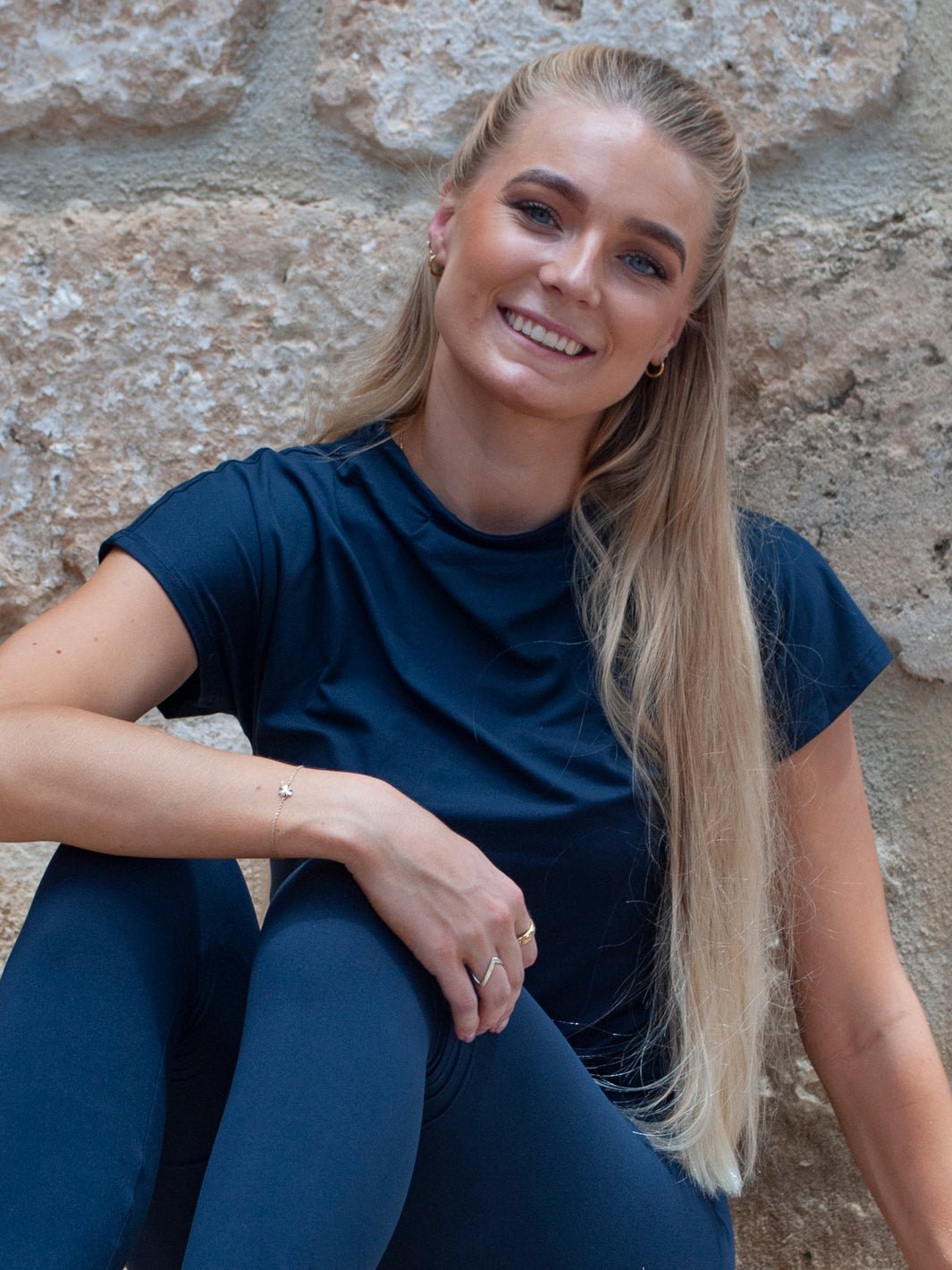 Liberté Alma top dusty navy - Online - Mode
